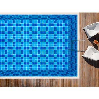 Mosaico para alberca Foncer 33.5x33.5 cm Mix Benidorms