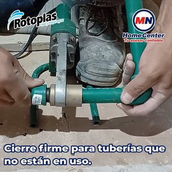 Tapón Tuboplus Hembra Rotoplas 1½" Para Instalación Hidráulica