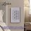 Placa de 3 Contactos Color Plata Luxica