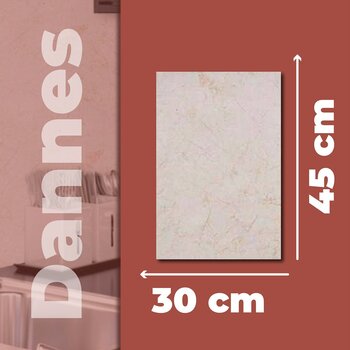 Muro Azulejo Dannes Ivory Daltile 30 x 45 cm ZD06