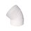 Codo PVC Sanitario 3 45 Grados 75 mm