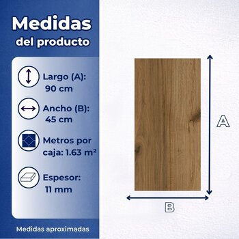 Piso Astor Miel Gress Cesantoni Rectificado 45X90 1.63M2