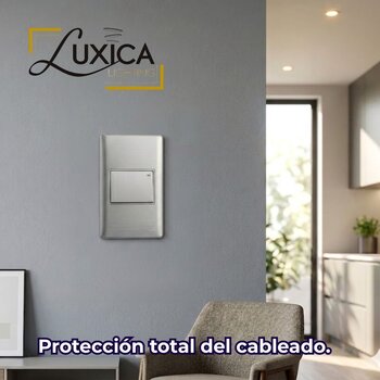 Placa Ciega Blanco Luxica