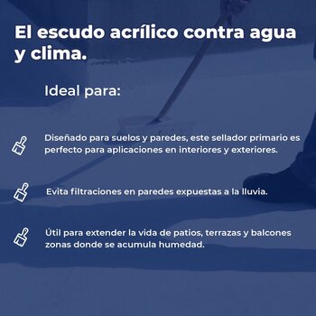 Resanador Acrílico Acriton Fester 4 L