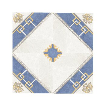 Piso Azteca Azul Vitromex 35.7x35.7 cm
