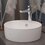 Lavabo de Sobreponer Blanco Con Rebosadero Helvex LV Morea1