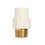Conector CPVC Rosca Exterior Rugo 13 MM 1/2 Bronce
