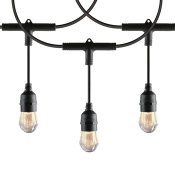 SERIE LUCES 7.3 M 12 SOQUETS INC. 13 FOCOS LED 1W