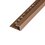 Uniperfil Alum Euromultius Tiles 2000 12 mm x 2500 mm Cobr Brill