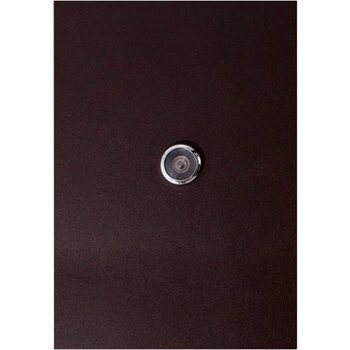 Puerta Izq con Fijo Serie 3 Alta Seguridad 130X213 MTS CHOCOLATE