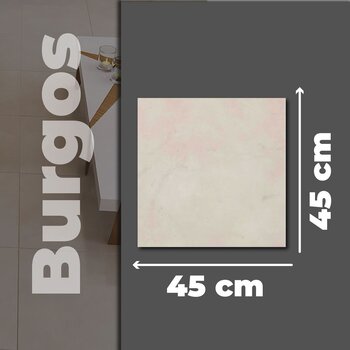 Piso/Muro Burgos Crema Daltile 45x45 cm GZL1