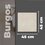 Piso/Muro Burgos Crema Daltile 45x45 cm GZL1