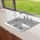 Fregadero C300 marca Eb Técnica 63 x 56 cm 1 Tina