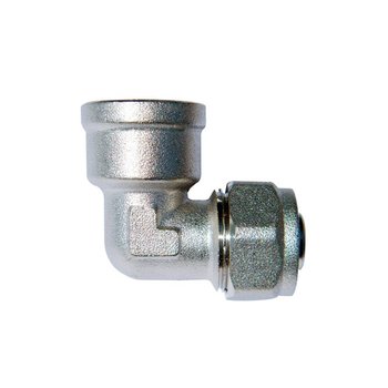 Codo Hembra Durman Gas 90 1/2 x 3/8 pulg