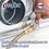 Manguera Conector Flexible Para Gas 3/8 x 3/8 pulg 2 m Coflex