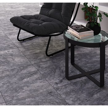 Piso Cerámico Corfú grafito Tipo Piedra Vitromex 45x45 cm