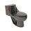 WC one piece Thor Negro Foncer