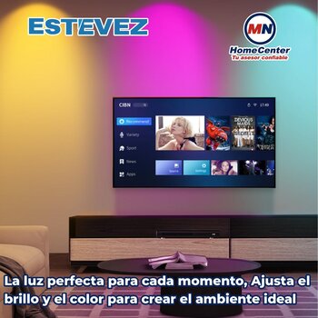 Luminario led empotrado smart 5 pulgadas 12 W con wifi