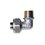 Codo Macho Durman Gas 90 1/2 x 3/8 pulg