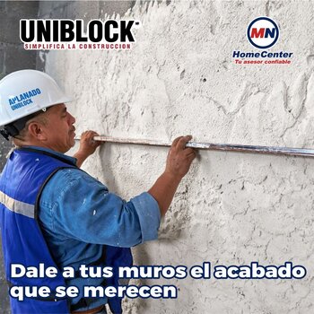 Aplanado Blanco Saco de 40 kg Uniblock