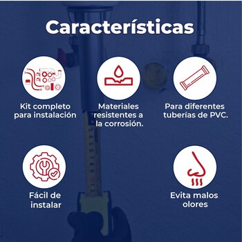 Kit de Instalación para Fregadero de 1 Tarja Coflex