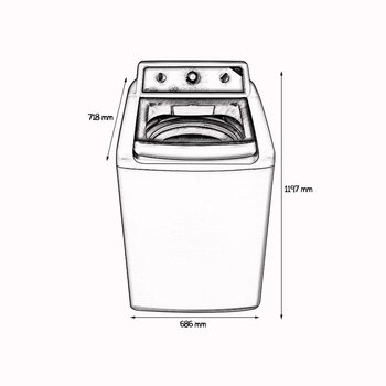 Lavadora Automática Mirage 22kg