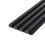 Panel Lambrin para pared WPC interior negro 16.5X290X2.2CM