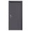 Puerta Derecha Serie 3 Alta Seguridad 95X213 mts Gris Oxford