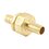 Conector Macho Hembra Truper ½ pulg CFM-1/2B