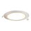 Luminario Led Empotrado Techo Luz Blanco 12W Flat Estevez
