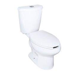 Sanitario Para baño Alargado Blanco Austral Botón 3.8 L Helvex