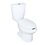 Sanitario Para baño Alargado Blanco Austral Botón 3.8 L Helvex