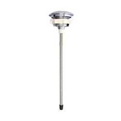 Botón Cromado de Descarga Sencilla Para WC Fluidmaster