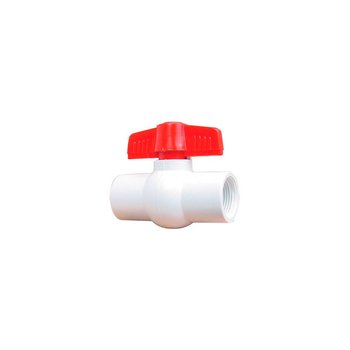 Válvula Esfera Roscable PVC 4 pulg Rugo