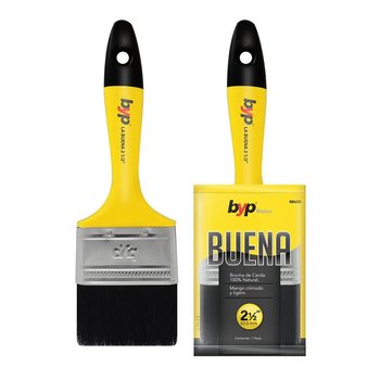 Brocha Byp de cerda natural La Buena 2½” pulgadas