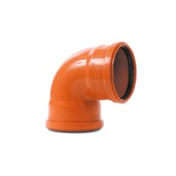Codo PVC Alcantarillado 90 x 6 160 mm
