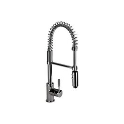 Llave Monomando para Fregadero Helvex Salida Flexible E-305