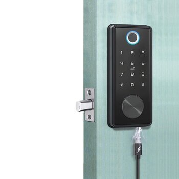Cerradura Inteligente XE CI-300BT Negro Bluetooth