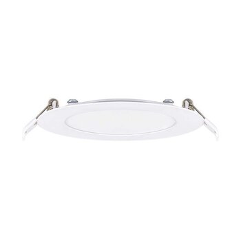 Luminario flat eco 5 pulgadas led 6 watts luz blanca