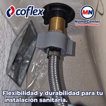 Manguera Para Sanitario Flexible Coflex 1/2X7/8X35 cm