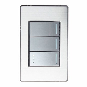 Placa 3 Apagador Lucek BP033MP
