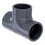 TEE PVC HID CEM 064 MM 2 1/2 CED 80