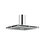 Regadera de Plato Ancho 8" Chorro Fijo Kubika Helvex H-3002