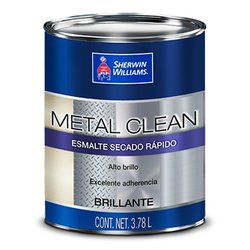 Esmalte bte Secado Rápido Metal Clean Blanco 3.78L