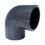 Codo PVC HID CEM 90X064 MM 2 1/2 CED 80