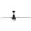 VENTILADOR INDUSTRIAL TORBELLINO NEGRO 54 in CON LUZ 3 ASPAS