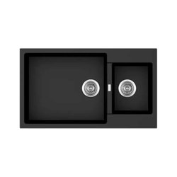 Fregadero Kele Quarzo 86X50X20 CM KQD3420A Espresso.