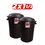 Paquete 2 x 1 1/2 cesto 76l