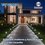 Luminario solar led jardín estaca recargable 5000K clue negro