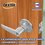 Cerradura Baño Dexter Onix Niquel Satinado